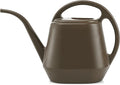 Fasmov Plastic Watering Can, 1-Gallon, Deep Gray