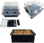 Myco Labs Grower's Select Mushroom Monotub Fruiting Chamber with Filter Disks and Liner