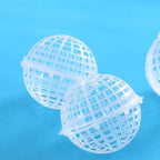 10 Pack Aquarium Moss Ball Holder Aquatic Plants Holder Habitat Floating Ball for Fish Tank Freshwater Aquarium Plant Decor Alternanthera Lilacina Amazon Sword Echinodorus Bleheri Java Fern