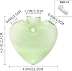 Wall Hanging Planter Propagation Station for Indoor Plants Glass Vase Air Plant Holder Gift for Women Girlfriend Plant Lover