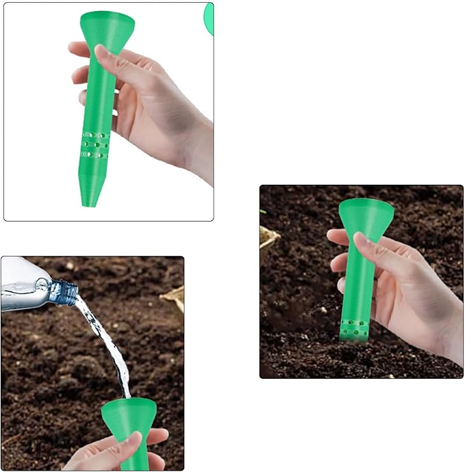 3PCs Portable Plant Watering Funnel Set Efficient Water Systems for Indoor Outdoor Gardening Accessories