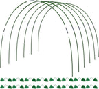 MAXPACE Greenhouse Hoops for DIY Grow Tunnels Less Than 2.7ft Wide, Rust-Free Fiberglass Support Hoops Frame for Garden Fabric, Plant Support Garden Stakes, Gardening Supplies, 25pcs