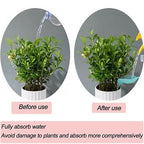 leaflow Plant Pot Watering Funnel,3 Color Leaf Plant Watering Devices,Plant Watering Funnel ，for Indoor and Outdoor Plants(15Pcs)