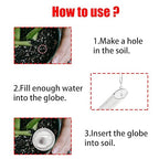 8 Pcs Large Plant Watering Globes (2''x5.3'') - Self-Watering Bulbs for Indoor/Outdoor Plants, Automatic Drip Irrigation System