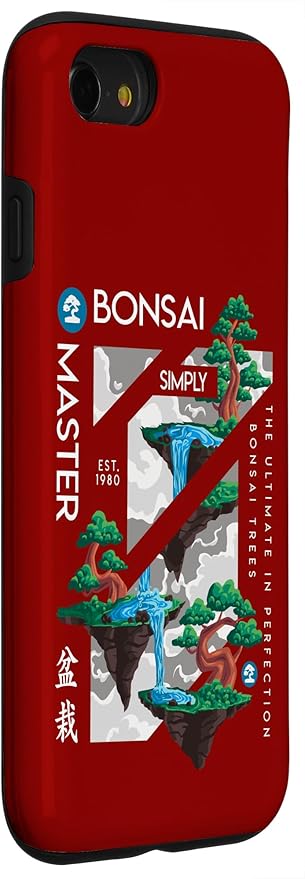 iPhone SE (2020) / 7 / 8 Zen Bonsai Tree Niwaki Japanese Garden Art Botanists Case