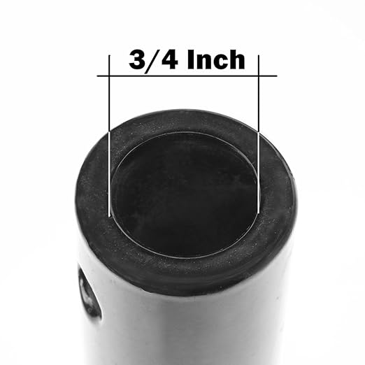 XtremepowerUS 3 Pieces Auger Extension Drill Bits (8", 12", 20" Length) Extension Earth Ice Auger Extension Set Post Hole Digger Replacement Compatible to 3/4" Shaft Post Hole Digger Replacement