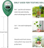 Soil Moisture Meter, Soil Moisture Monitor for House Plants, Soil Hygrometer Moisture Sensor for Indoor & Outdoor, Garden, Farm, Lawn Plant Care, No Battery Needed(Green)