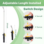 29 Inch Spray Wand Replacement Compatible with Ryobi, Trigger Wand Set Include Hose Quick Connector Compatible for P2800, P2803 Sprayer Suitable for Ports with a Diameter of 0.7 inches
