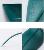 Fenteer 10 Pieces Pot Watering Set Leaf Shaped for Indoor Bonsai Watering Devices, Dark Blue