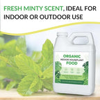 Organic Indoor Houseplant Food - Use on All Live Indoor Plants, Orchids, and Succulents | Concentrated Liquid Fertilizer Alternative (32oz, Mixes to 32 Gallons)