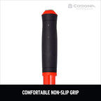 Corona GT 3070 Extendable Handle Cultivator, Yellow, 18"-32"