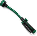 Rain Bird TRNZL8PWAND16 16" Watering Wand Garden Hose Nozzle, Front Trigger, Carbon Fiber Texture, 8-Pattern