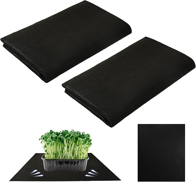 2Pack Automatic Plant Watering Mat 47.2"x39.4" Capillary Mat for Plants Watering Mat Automatic Watering System for Potted Plants 3mm Thick Self Watering Mat for Greenhouse Indoor Plants