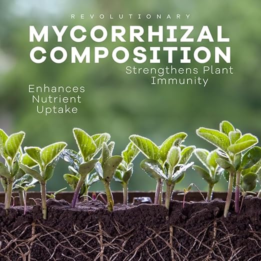 DYNOMYCO Granular Mycorrhizal Fungi Inoculant, 100g / 3.5oz – Boosts Root Growth, Yields & Nutrient Uptake – 900 Propagules/g, Concentrated Granules, & OMRI Listed – Biofertilizer for Plant Growth