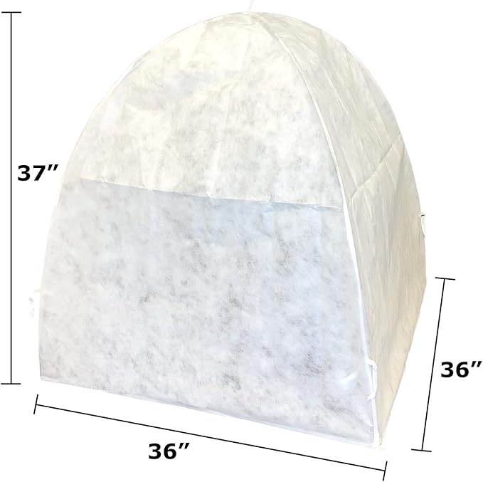Tierra Garden Haxnicks Giant Fleece Plant Protection Dome, 36" L x 36" W x 37" H