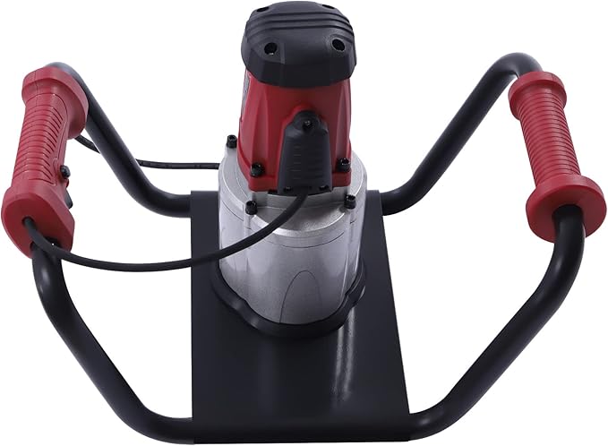 DYRABREST Post Hole Digger Electric 1500W Digging Dril for setting of fence posts, trees, shrubs
