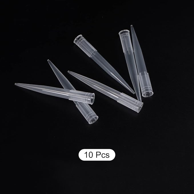 MECCANIXITY 10 Pcs Floral Water Tubes 2.8" Plastic Flower Picks Vials for Fresh Plants, Flower Arrangements, Milkweed Cutting (Clear)