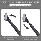 2 Gallon Watering Can for Indoor Plants, Garden Watering Cans for Outdoor Plant House Flower, Modern Plant Watering Can Large Long Spout with Sprinkler Head
