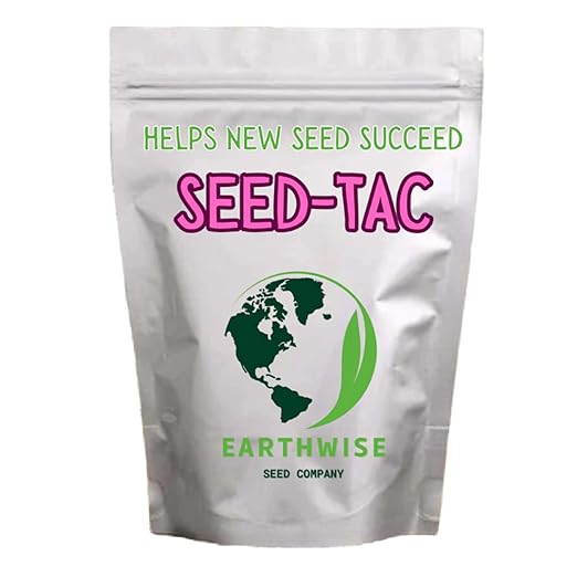 Earthwise Seed-Tac Premium Organic Tackifier – Erosion Control, Plant-Based Binder, Soil Restoration, Non-Toxic, Pet Safe – Covers Up to 500 sq ft, 1 lb