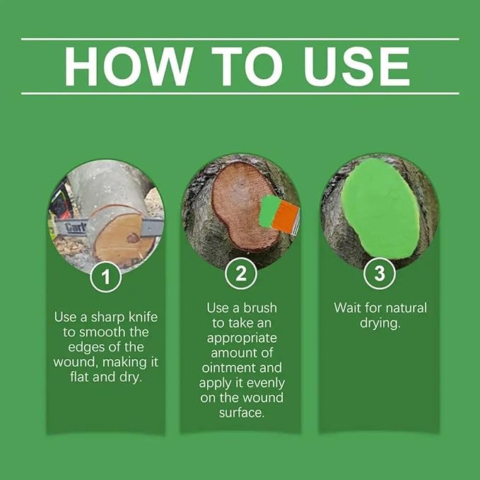 100g pruning sealer,tree wound dressing,Tree Wound Pruning Sealer,grafting wax,TreeSealer After Cutting, TreeBark Repair (1pc)