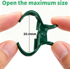 70 Pcs Plant Clips Orchid Clips Plants Orchid Support Clips Flower Vine Clips for Supporting Stems Vines Stalks Climbing Plant Grow Upright