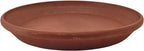PSW Pot Collection AP35TC 14-inch Plastic/Stone/Wood Composite Plant Saucer Drip Tray – No Drainage Hole (Drillable), Indoor/Outer Water Tray, Terra Cotta Color