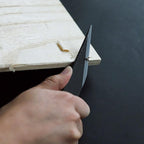 Wazakura Kiridashi Knife - Right Hand Japanese Marking & Woodworking Knife | Hand Forged Razor Sharp Carbon Steel Blade Made in Japan (24mm)