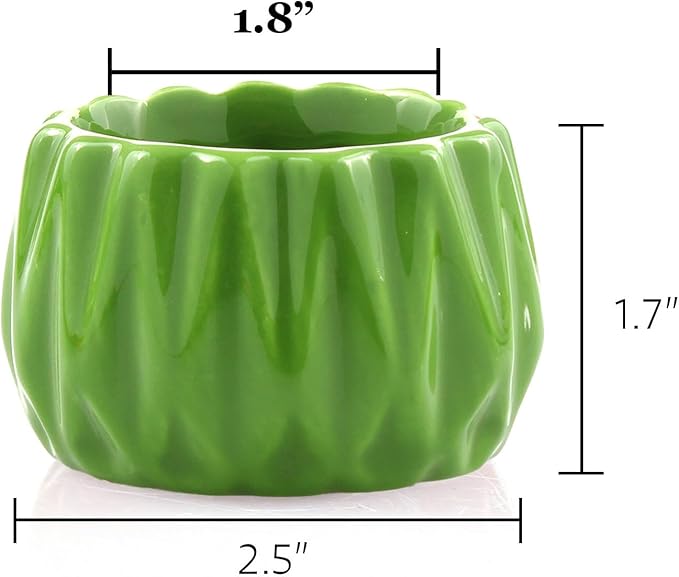 Live Lucky Bamboo 2 Stalk Love Arrangement in Round Green Ceramic Planter - 4 and 6 Inches Lucky Bamboo Indoor Potted House Plant for Home and Office Decor