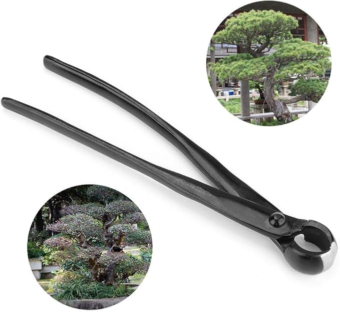 ZPSHYD Bonsai Tools Bonsai Concave Branch Cutter, 210mm/8.27 inch Manganese Steel Alloy Knob Branch Cutter Garden Branch Cutter Garden Concave Pruner