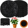 6 Pack Pot Mesh Drainage Discs, 6 Inch Thickened Drainage Hole Insert Pads, Reusable Plant Pot Bottom Mesh Mats for Indoor Outdoor Gardening to Prevent Soil Loss and Keep Root Healthy