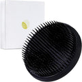 Wazakura Japanese Ikebana Kenzan Flower Holder 89mm (3.5"), Made in Japan, Round Large - Black