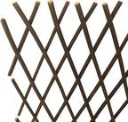 Expandable Willow Trellis for Climbing Plants Outdoors,Nature Garden Fence Lattice Panels for Outside Plant Support for Vine, Ivy, Rose, Cucumbers, Clematis 36x92 Inch(4PC)