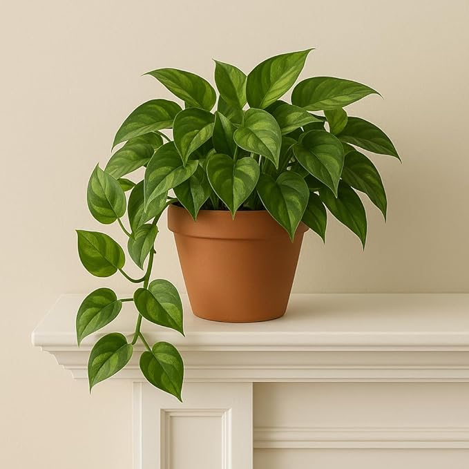 Global Green Pothos – Live Plant in 2 Inch Pot - Air Purifier Plant to Make Your House Healthier - Indoor Plant Aesthetic