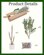 Olive Tree 6FT Fake Tree Faux Plants Indoor with Pot Artificial Tree Nearly Natural Olive Branches and Fruits for Living Room Home Office Decorations