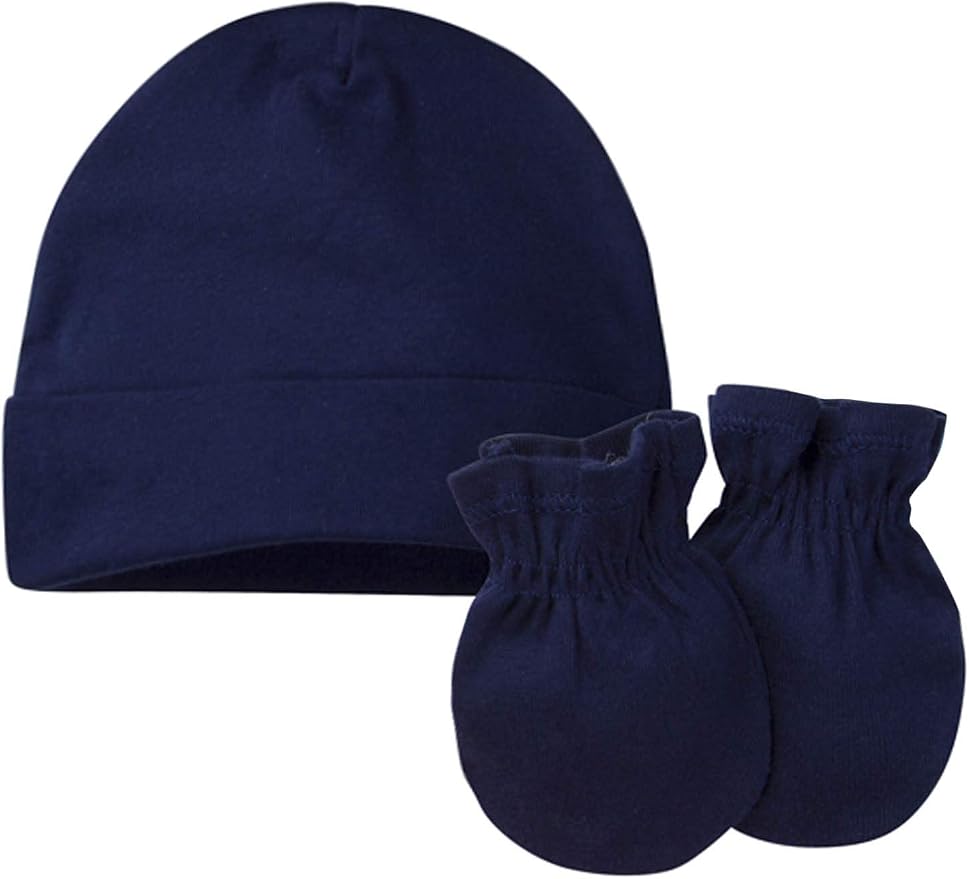 Onesies Brand Unisex Baby 12-piece Cap and Mitten Set