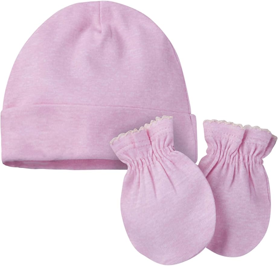 Onesies Brand Unisex Baby 12-piece Cap and Mitten Set