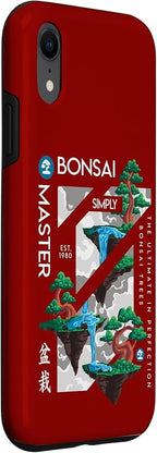 iPhone XR Zen Bonsai Tree Niwaki Japanese Garden Art Botanists Case