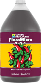 General Hydroponics 718125 Flora Micro, 1 Gallon