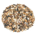 River Rocks,Landscaping Pebbles Decorative Ornamental Pebbles Garden Landscaping Stones Gravel Filler for Home Decoration Flower Bed Fish Tank Plants Vases Succulents (Mixed Color, 1 Pound)