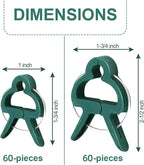 Yinghezu 120 Pcs Plant Support Clips,Flower and Vine,Garden Tomato Plant Support Clips for Supporting Stems,Vines Grow Upright Climbing,Tool for Straightening,Tomato Cage,Trellis. 2 Sizes in one Pack