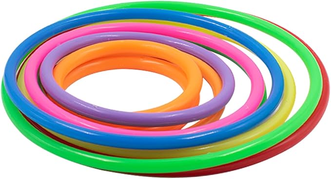10 PCS Aquarium Floating Plant Corral, 5 Sizes (2.4'', 3.15'', 3.9'', 4.7'' and 5.5'') Round Fish Feeding Rings Set for Intercept Aquatic Floating Plants (Multi-Color Combinations)