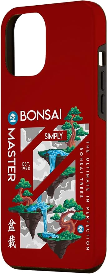 iPhone 14 Plus Zen Bonsai Tree Niwaki Japanese Garden Art Botanists Case