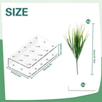 6 PCS Fake Grass Plants Pee Post for Dogs to Pee on, Reusable Washable Artificial Grass for Guiding Male Dogs to Urine and Preventing Urine from Splashing Everywhere