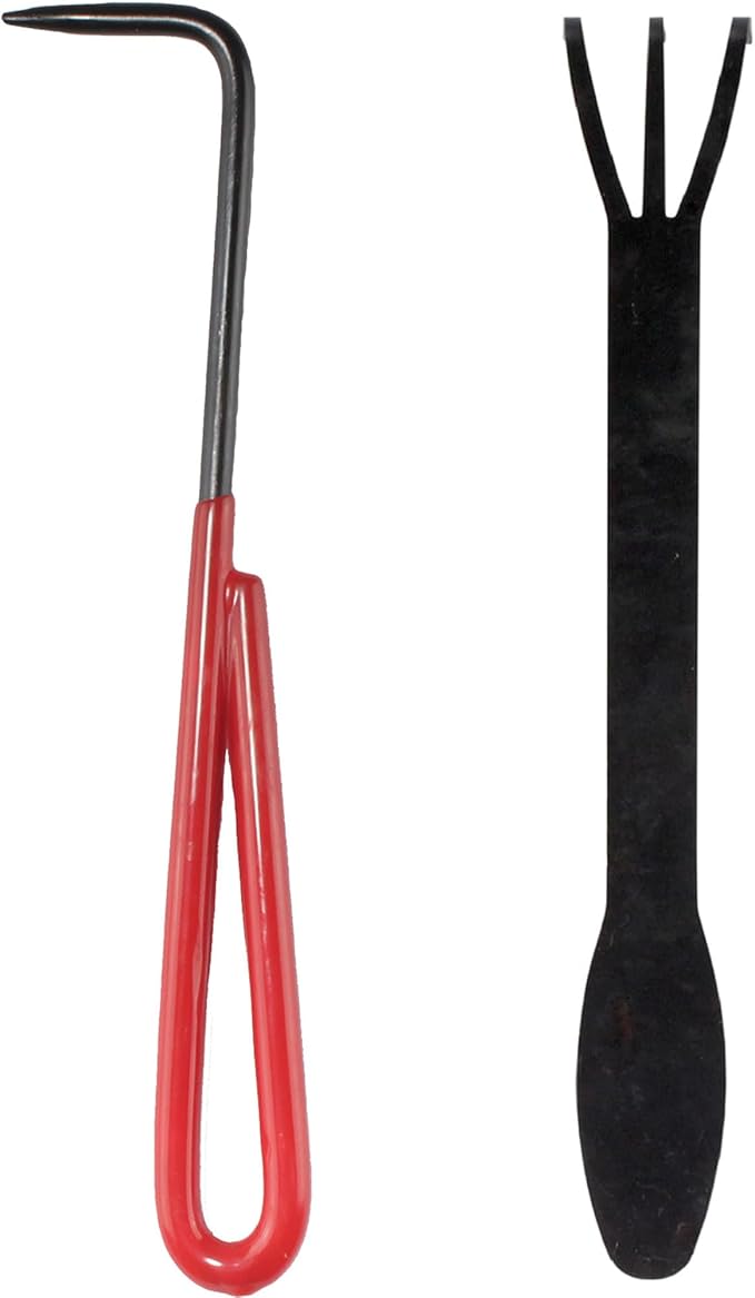 BambooMN Bonsai 2pc Set - 9" Root Pick and 9" Root Rake - 30 Sets