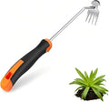 Weed Puller Tool, portable garden tool, Four-Tined Weeding Tool, Uprooting Weeding Tools, Crevice Weeder, Backyard Farming Weeding ，Weeding Equipment for Outdoor Camping ，Weed Removal Tool (style1)