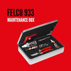 FELCO 933 Premium Pruning Kit – Includes 2, The Original Forged Aluminum Hand Pruner, Spare Blade, Sharpening Tool, Lubrication Spray & Cleaning Cloth | Swiss-Made Garden Tool Gift Set