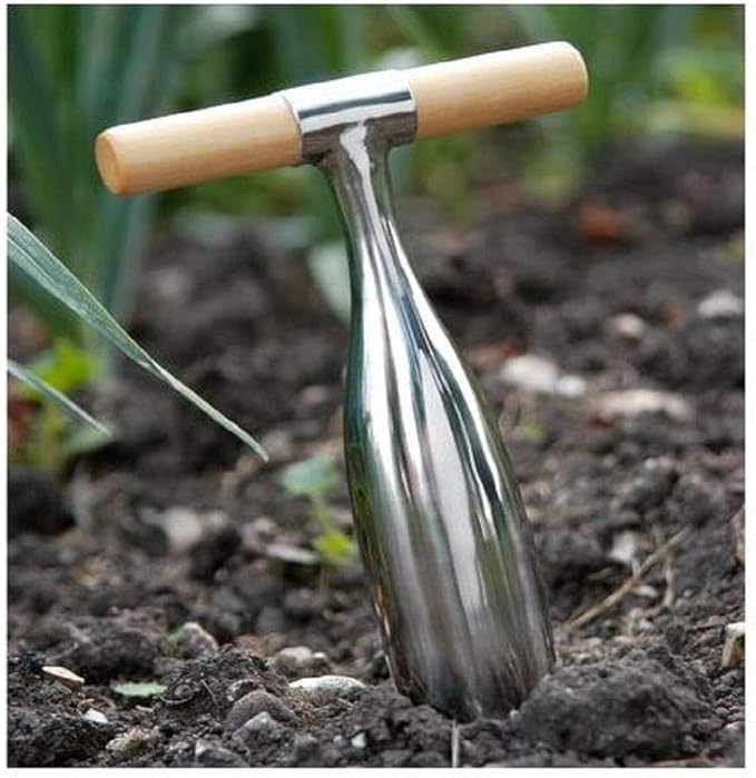 Secret Garden Burgon and Ball Stainless Steel Dibber/Bulb Planter