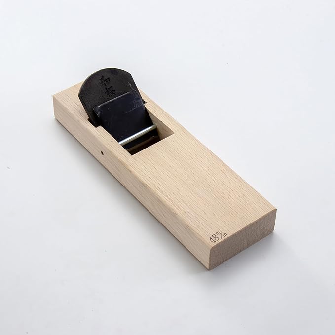 Wazakura Japanese Hand Plane (Kanna) for Smoothing, Woodworking Tool, Made in Japan (48mm)