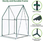 Mini Greenhouse for Indoor Outdoor: Ohuhu Portable Green House with Waterproof Pad for Small Plants Nursery Germination, 36"x36"x58.5" Heavy-Duty PVC Cover Tent Humidity Dome Seedling Accessory
