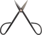 BambooMN 7.2" Black Bonsai Trimming Shear - 10 Pieces